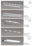 FARETTI ALOGENI A MURO ANCHE CON LAMPADINA LED