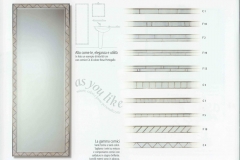 2ELENCO VARIE CORNICI SPECCHIO CON CORNICE MOD. C4